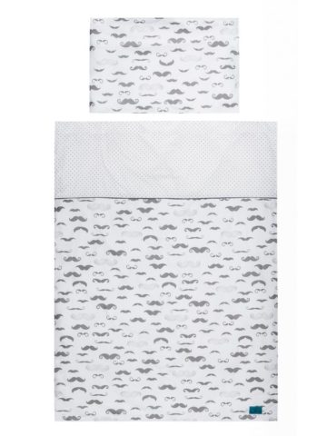 6-dielne posteľné obliečky Belisima Little Man 90/120 sivé
