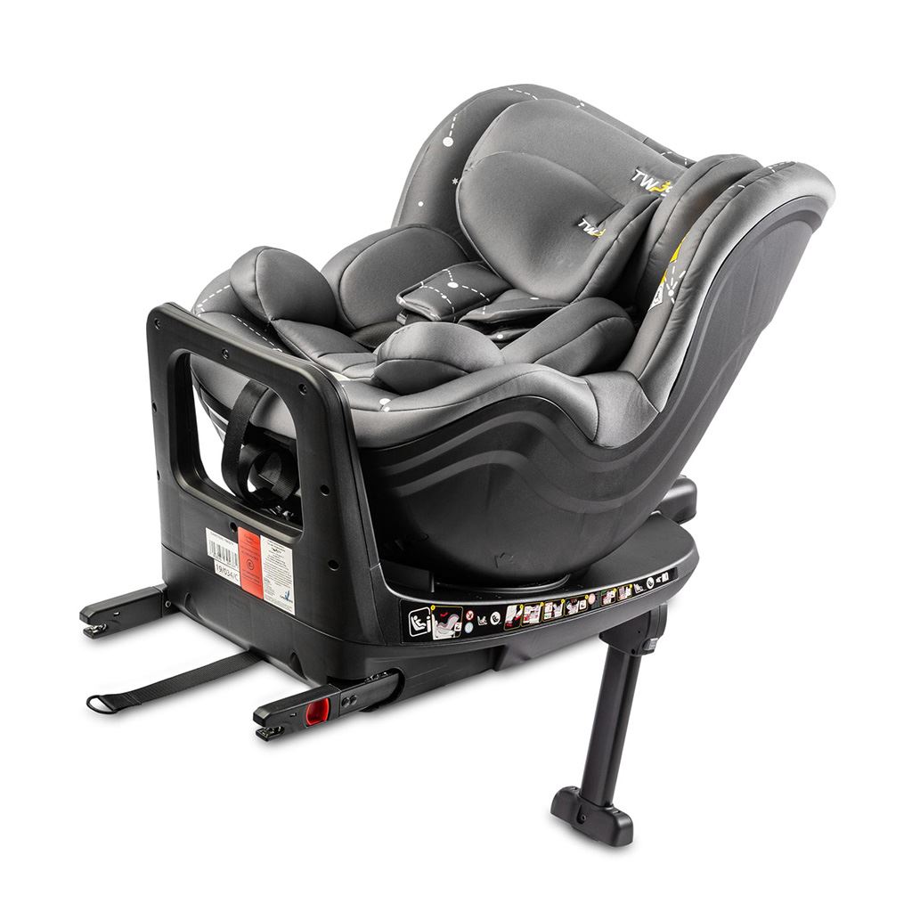 Autosedačka CARETERO Twisty Isofix i-Size grey